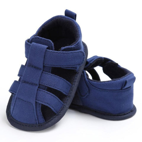 Image of Kids sandals shoes summer 2017 Spring Summer Casual Girls Boys Soft Baby Toe Cap Covering Beach Sandals for boys girls