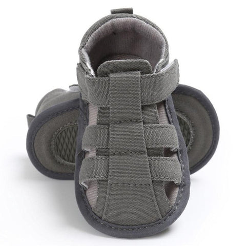 Image of Kids sandals shoes summer 2017 Spring Summer Casual Girls Boys Soft Baby Toe Cap Covering Beach Sandals for boys girls