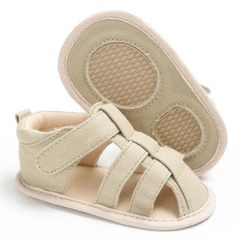 Image of Kids sandals shoes summer 2017 Spring Summer Casual Girls Boys Soft Baby Toe Cap Covering Beach Sandals for boys girls