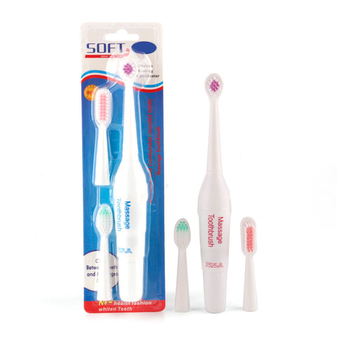 Image of 1Pc Electric Toothbrush with 3 Brush Heads Oral Hygiene Health Products