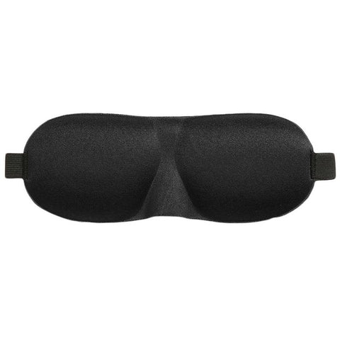 Image of Sponge Eyeshade Sleeping Eye Mask Cover Eyepatch Blindfolds Shield Sleep Goggles Slow Rebound Earplug For Flight Travel Office