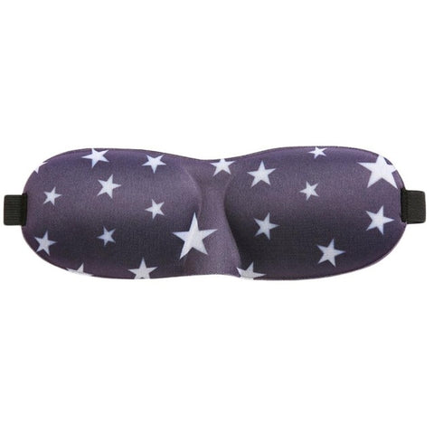 Image of Sponge Eyeshade Sleeping Eye Mask Cover Eyepatch Blindfolds Shield Sleep Goggles Slow Rebound Earplug For Flight Travel Office