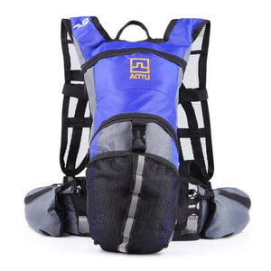 13L Outdoor Cycling Backpack Waterproof Nylon Large Capacity Hiking Travel Bag Mountain Climbing Rucksack with Waist Belt NEW