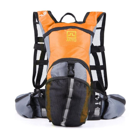 Image of 13L Outdoor Cycling Backpack Waterproof Nylon Large Capacity Hiking Travel Bag Mountain Climbing Rucksack with Waist Belt NEW