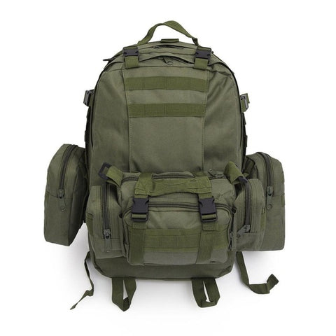 Image of Outlife 50L Outdoor Backpack Molle Military Tactical Backpack Rucksack Sports Bag Waterproof Camping Hiking Backpack For Travel